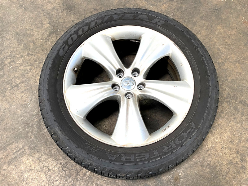 09-12 INFINITI FX35 WHEEL RIM 20 X 8 OEM A0.48