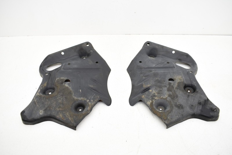 2005 Nissan 350Z Convertible Subframe Dust Splash Shield Set Pair OEM KW62