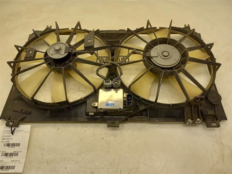 07-11 LEXUS GS450H 3.5L RWD AT RADIATOR FAN ASSEMBLY