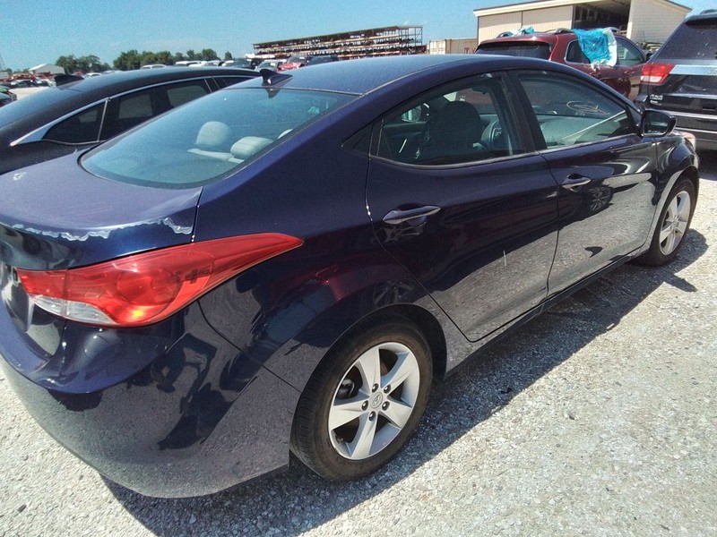 Passenger Rear Side Door Electric Sedan Fits 11-16 ELANTRA 3522342