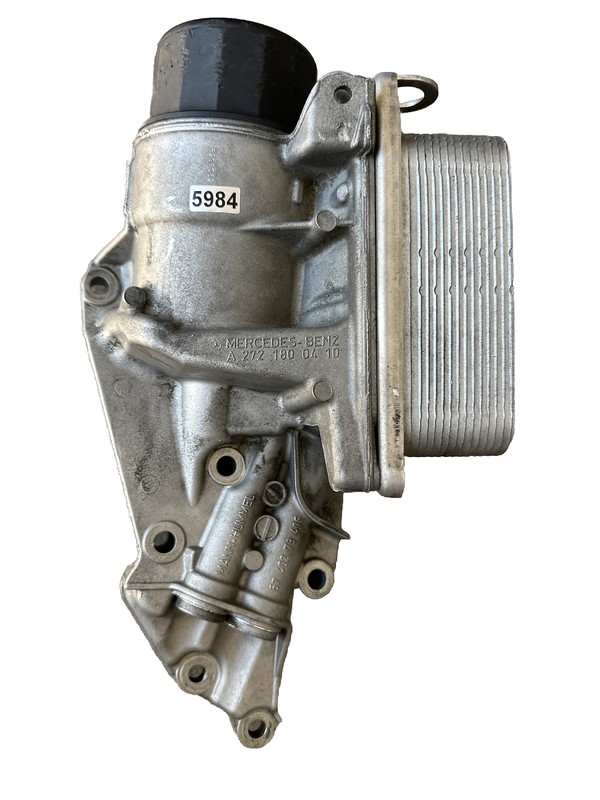 ✅ Mercedes W164 X164 W204 C300 CLK350 S550 GL450 Oil Filter Cooler Housing OEM✅