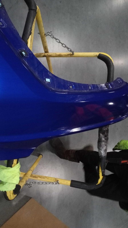 2022 Hyundai Tucson Front Left Fender Blue 730573 27K Miles Used OEM Part