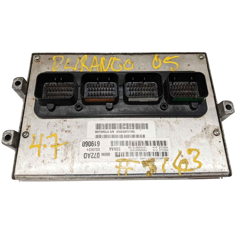 OEM Engine Control Module ECU PCM Dodge Durango 4.7L V8 2006 / 05094072AD