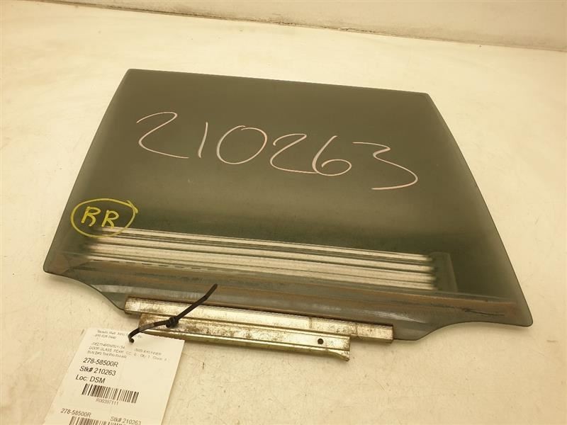 Passenger Right Rear Door Glass Fits 03-09 4 RUNNER
