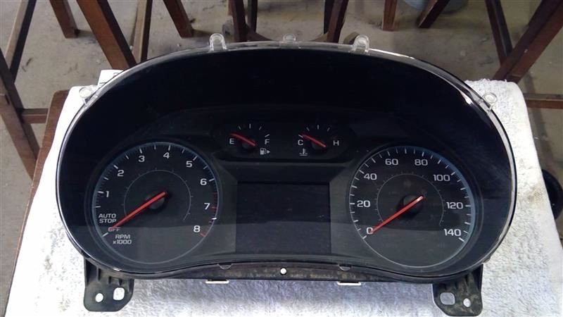 Speedometer Cluster MPH 1 Color Graphic Display Fits 17-18 MALIBU 449865