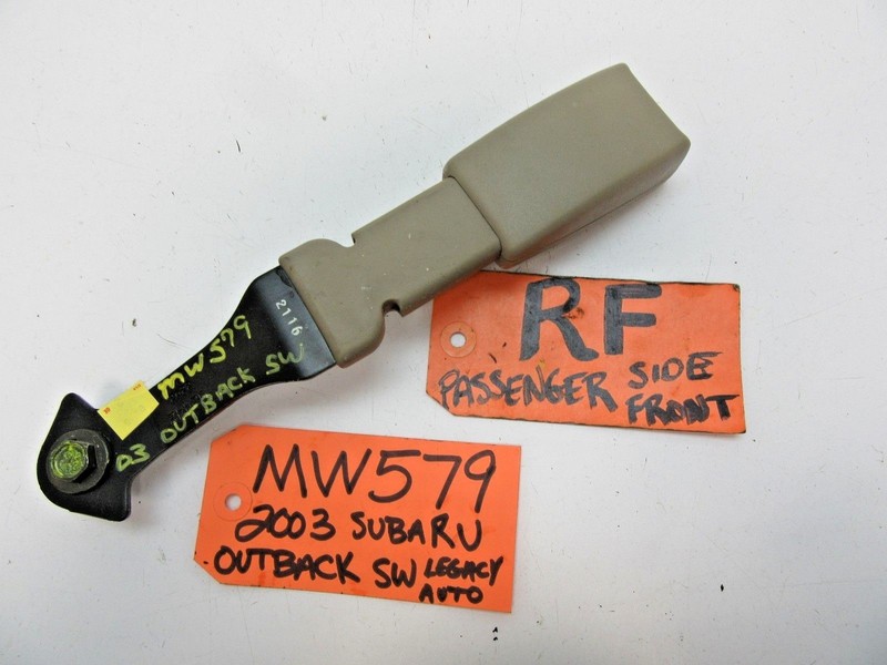 SEAT BELT SEATBELT BUCKLE LATCH LOCK CLIP PASSENGER RIGHT SIDE FRONT for SUBARU