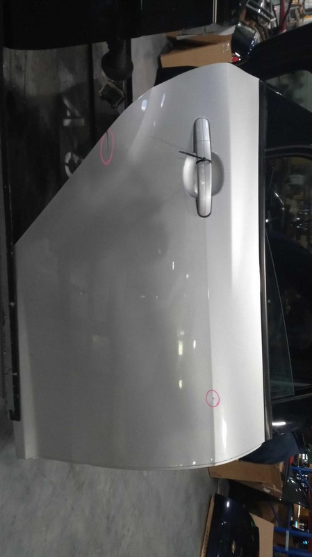 2016 Ford Focus Right Rear Door Silver OEM Used 82K Miles 515278