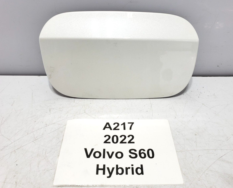 ✅ 19-23 OEM Volvo S60 Fuel Gas Tank Door Lid Cover Panel White 707*