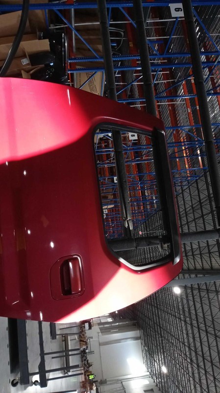 2006 Honda Ridgeline Left Rear Door Red 294418 Used 204K Miles
