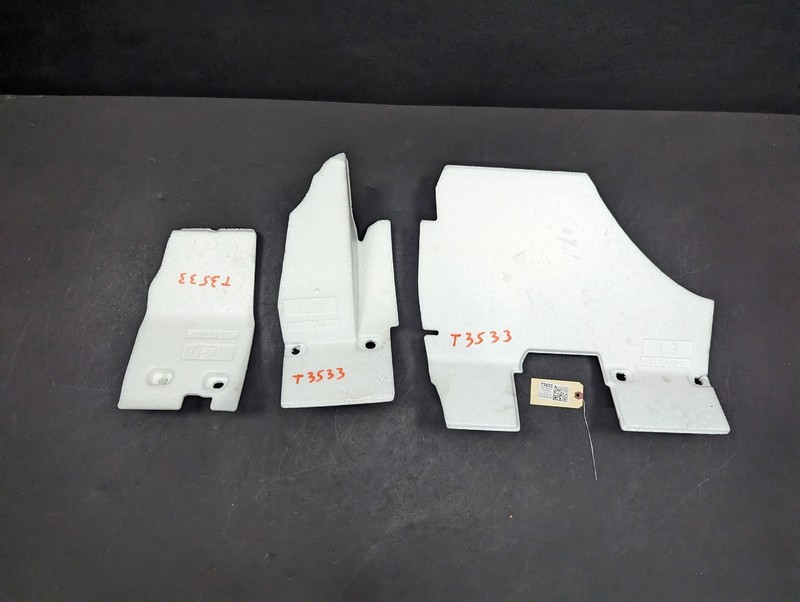3PC Front Floor Right & Left Foam Insulator 2021 Toyota C-HR 2018 2019 - 2022 X