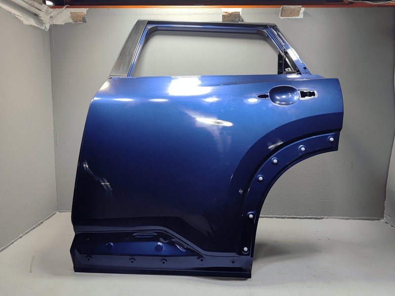 2021 - 2023 NISSAN ROGUE REAR LEFT DRIVER SIDE DOOR SHELL OEM BLUE_RBY