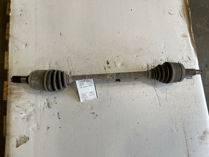 09-12 HYUNDAI GENESIS 3.8L R-SPEC COUPE RWD LEFT DRIVER SIDE AXLE SHAFT OEM
