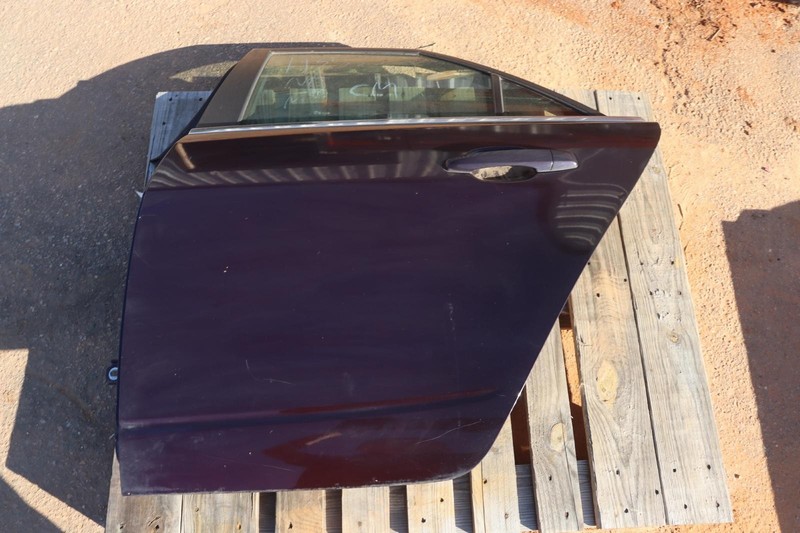 2008-2014 CADILLAC CTS REAR LEFT SIDE DOOR SHELL PANEL W/ GLASS PURPLE OEM