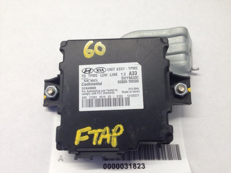 TPMS Tire Pressure Monitoring System Control Module 2010-2013 Kia Forte 71966