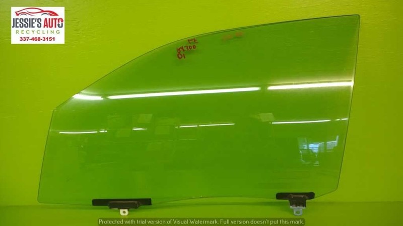 00 01 02 03 LEXUS RX300 DRIVER LEFT FRONT WINDOW DOOR GLASS OEM 2111-54