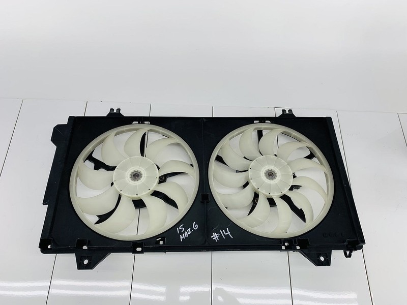 14-21 MAZDA 6 2.5L L4 GAS ENGINE MOTOR RADIATOR COOLING FAN BLADE SHROUD OEM #14