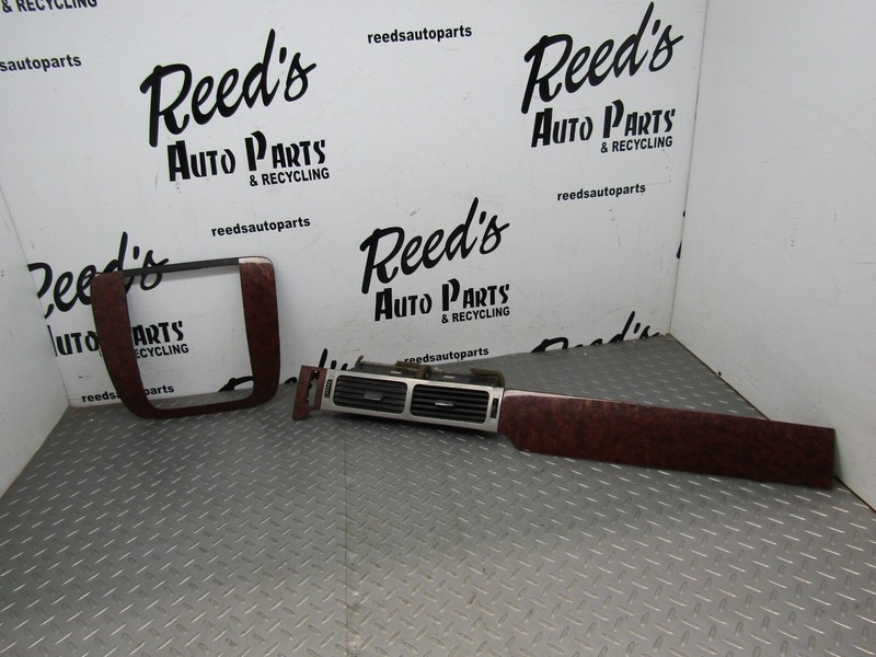 2007-2014 CHEVY TAHOE CENTER AIR VENT WOOD TRIM PANEL W/radio Bezel 2 Pieces