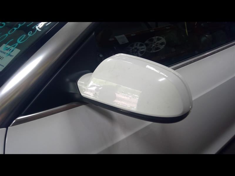 Driver Side View Mirror Power Convertible With Memory White Fits 10-14 AUDI A5