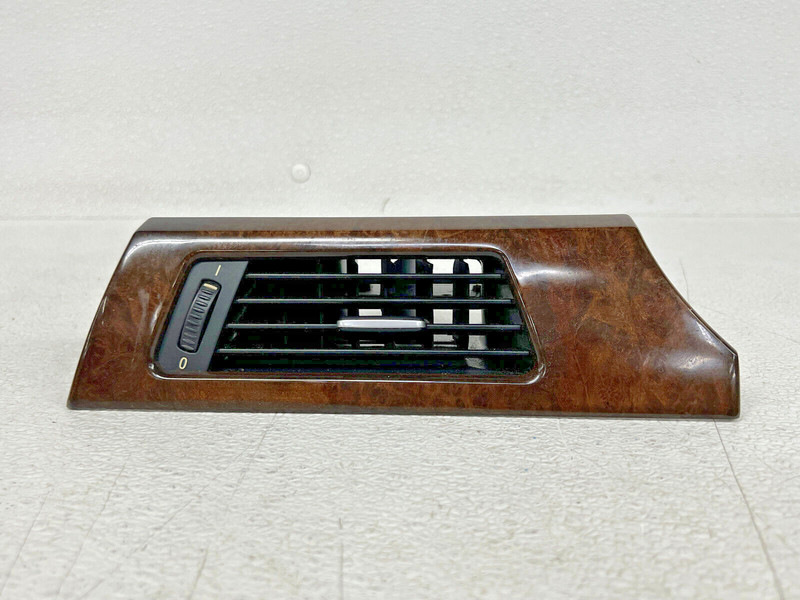 ⭐2007-2012 BMW 3-SERIES E90 FRONT LEFT DASH A/C HEAT AIR VENT WOOD OEM LOT2541