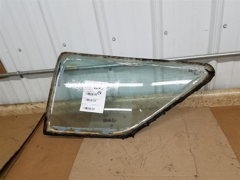 Passenger Right Quarter Glass Bonneville 2 Door Fits 75-76 PONTIAC 282378