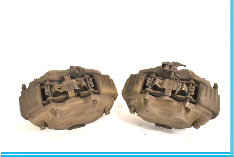 07-14 Mercedes W221 CL550 S550 RWD Front Left & Right Brake Calipers Set OEM