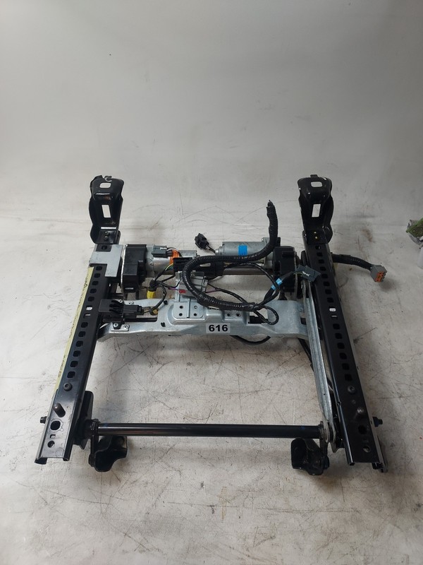 08-09 Ford Taurus Left Driver Powered Seat Track Assembly w/Motors, Harness OEM