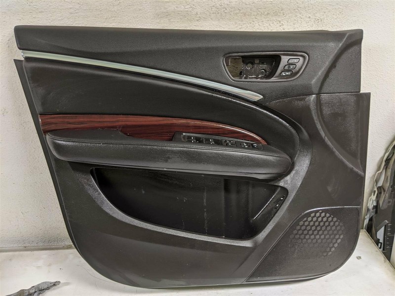 14 15 16 Acura Mdx Front Driver Interior Door Panel Trim 83551-Tz5-A01zc Black