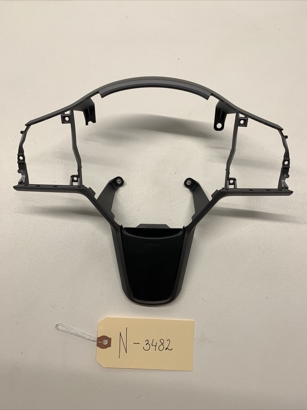 2020-2022 TESLA MODEL Y 3 STEERING WHEEL COVER TRIM MOLDING BEZEL 3482 B96