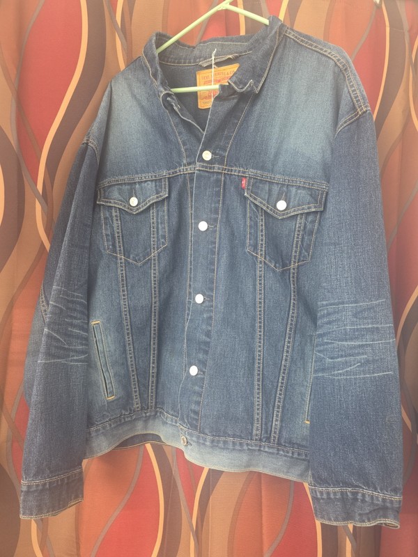 Levi's 70507-0508 Men's Classic Trucker Denim Jacket Size XXL Dark Wash