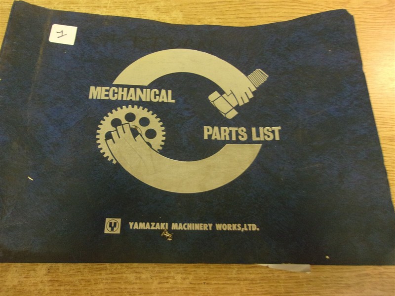 Yamazaki Mechanical Parts list Quick Turn ION Mazatrol Fanuc 141-LE-06-B-000 "1"