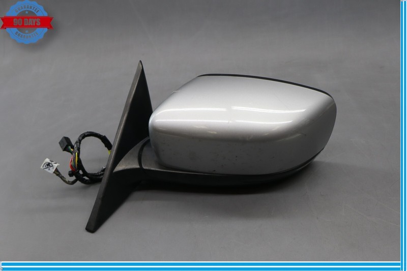 14-17 Maserati Ghibli Front Left Driver Side Rear View Door Mirror Silver Oem
