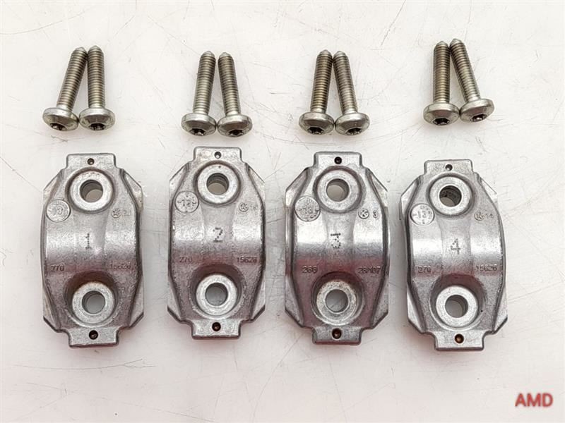 2014 BMW 328i 320i N20 N26 F30 Eccentric Shaft Cap Set 4pc 11377630747 7593894