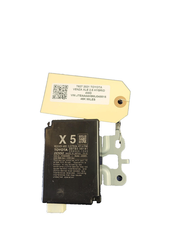 2021-2023 TOYOTA VENZA Tire Pressure Monitor TPMS Module OEM 897B048181 2.5L AWD