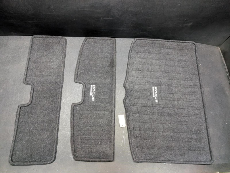 3PC Trunk Floor Carpet Mats Set 2019 Nissan Rogue Sport 2017 2018