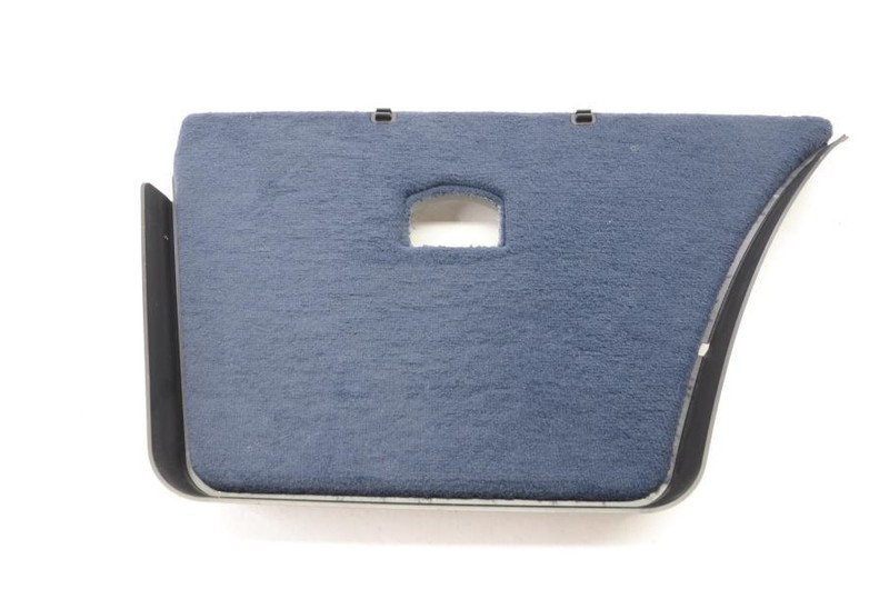 2010-2016 Porsche Panamera 970 4.8L Blue Passenger Rear Trunk Carpet Trim Panel