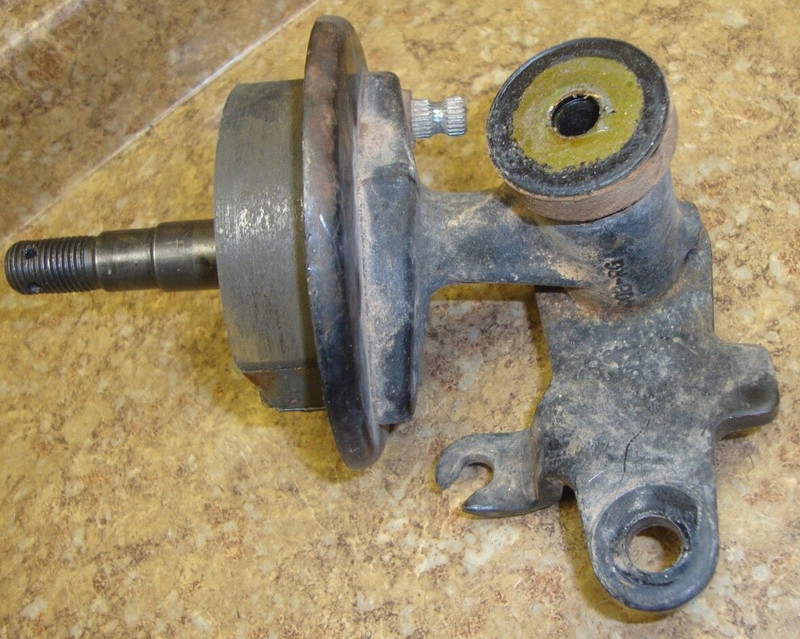 1997 Suzuki ATV LT80 LT 80 Quadsport Quad Left Front Brake Drum Hub Spindle 97