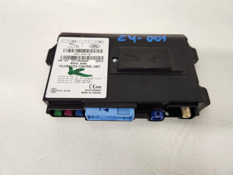2017 Land Rover Range Rover Phone Telematic Box Control Module Hpla-70718-Re