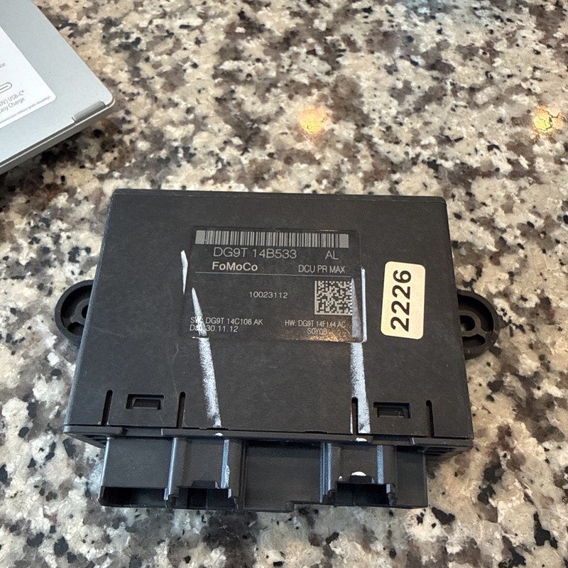 2013 LINCOLN MKZ FRONT RIGHT SIDE DOOR COMPUTER CONTROL MODULE UNIT OEM