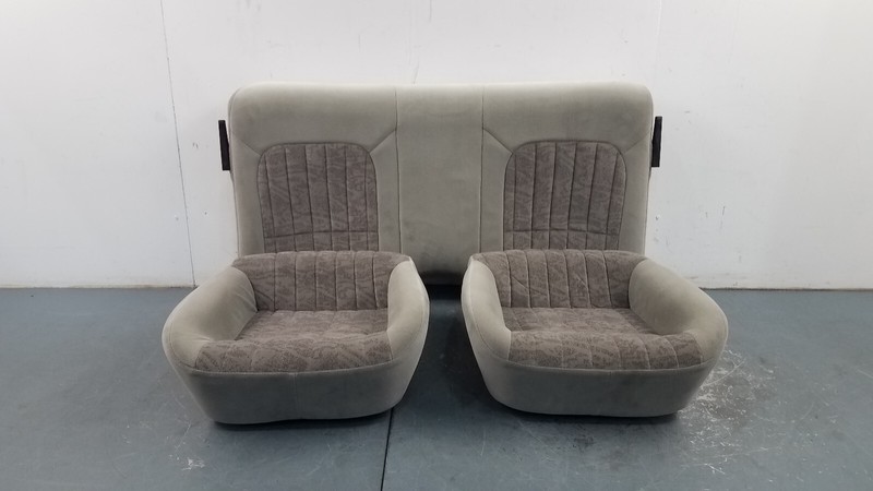 2002 Chevy Camaro SS Rear Cloth Seats Set #0914 VV9
