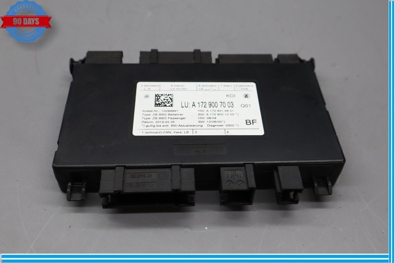 13-20 Mercedes E350 X156 GLA250 SL550 E550 Keyless Go Entry Control Module Oem