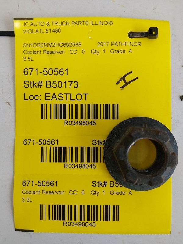 Coolant Reservoir Fits 13-20 22-23 PATHFINDER 3498045