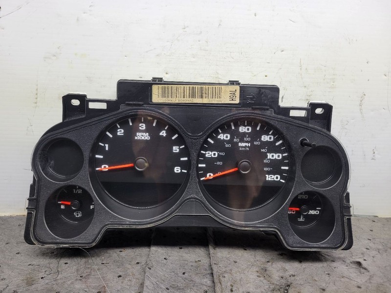 Speedometer Cluster MPH US Market Fits 07-10 SIERRA 1500 PICKUP 1713016