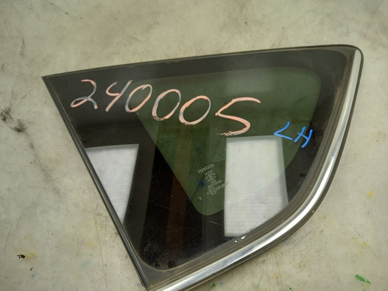 13 14 15 TOYOTA RAV 4 XLE DRIVER LEFT QUARTER GLASS LIGHT TINT