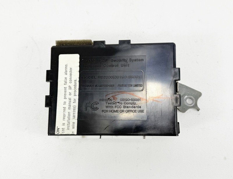 2000-2005 Toyota Factory Security Anti Theft Control Module 08190-33851 OEM USED