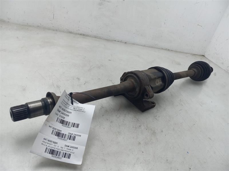 01-05 TOYOTA RAV4 2.4L FWD AT PASSENGER SIDE FRONT AXLE SHAFT