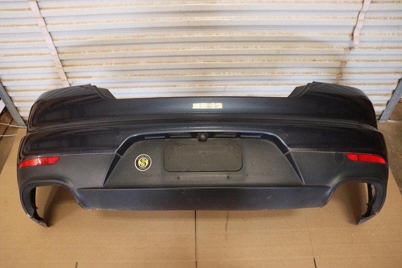 2014-2016 PORSCHE PANAMERA REAR BUMPER COVER W/ PARKING SENSOR & CAMERA OEM