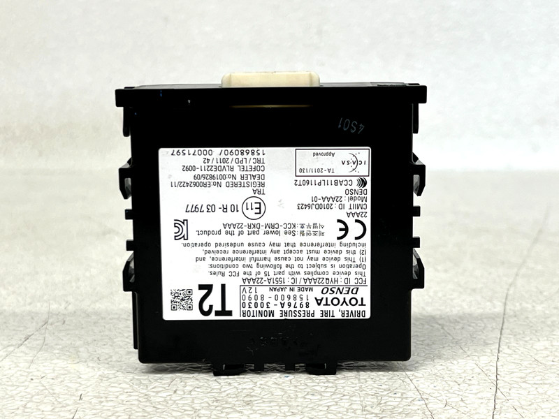 ⭐2015-2021 LEXUS NX200T TPMS TIRE PRESSURE MONITORING MODULE UNIT OEM LOT2637