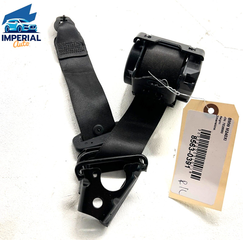 2017 - 2021 BMW M240XI REAR 2ND ROW LEFT DRIVER SIDE SEAT BELT RETRACTOR OEM