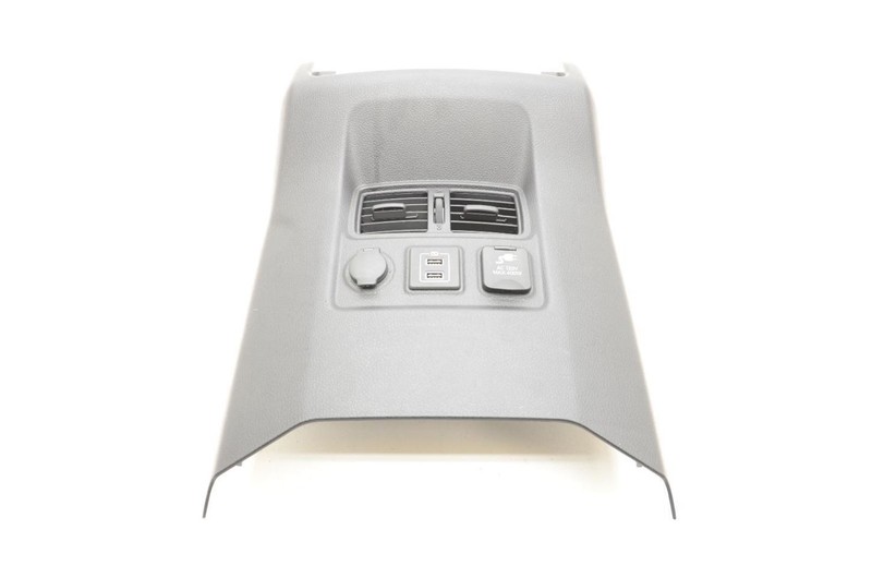 Black Rear Center Console Vent Panel Fits 17-23 TITAN