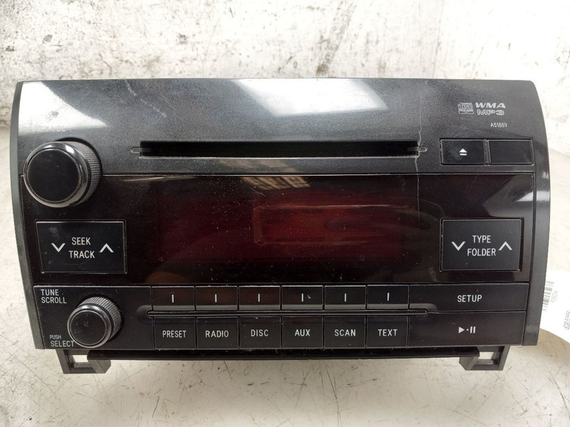 10 11 12 13 TOYOTA SEQUOIA SR5 AUDIO RADIO RECEIVER A51889